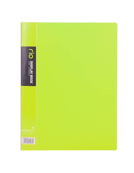 Display Book DELI A4-20 pages ASST.