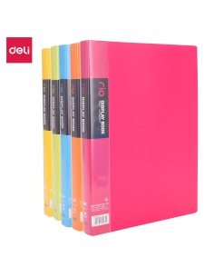 Esitluskaaned DELI A4 40-taskut, assortii