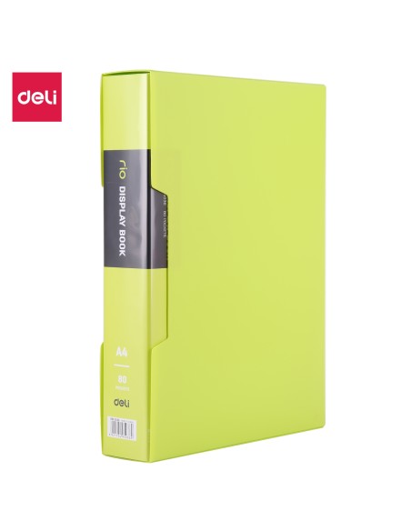 Esitluskaaned DELI A4 80-taskut, assortii