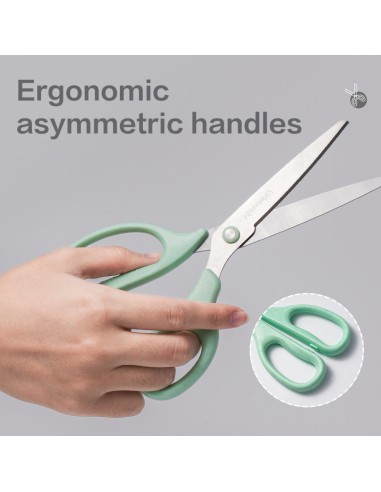 Scissors DELI 175mm Blue/Green/Pink