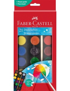 Watercolors Faber-Castell 21-colours