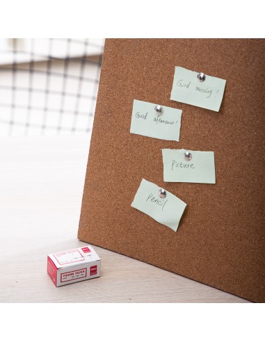 THUMB TACKS DELI #3, 10mm, 3/8´´ SILVER
