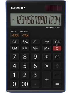 Lauakalkulaator Sharp EL-145TBL must