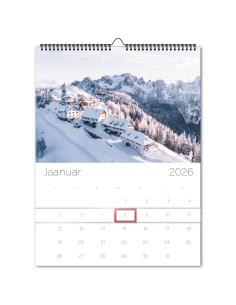 Seinakalender Fotokalender A3 College 2026