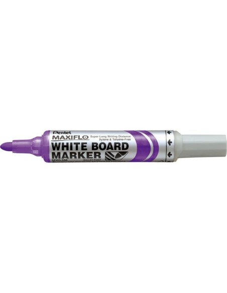 Valgetahvlimarker Pentel Maxiflo, lilla