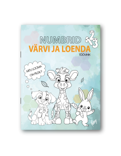 Töövihik Numbrid: Värvi ja loenda College 155x205/12L