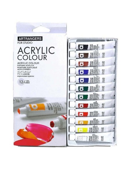 Acrylic  color set of 12x12ml