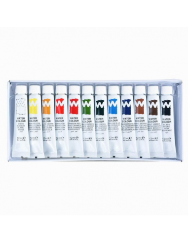 Water color set of 12x12ml