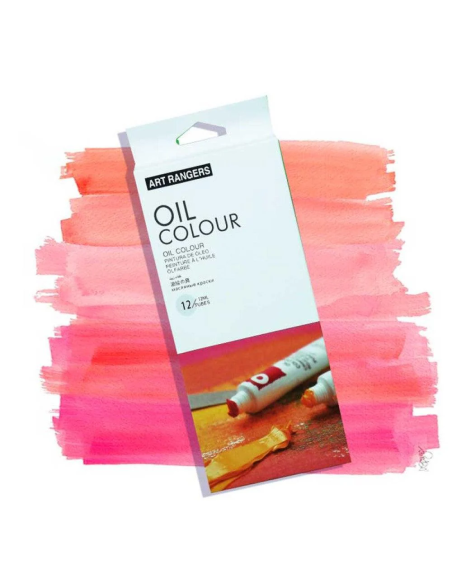 Oil color set of 12x12ml