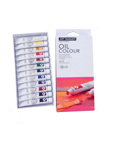 Oil color set of 12x12ml