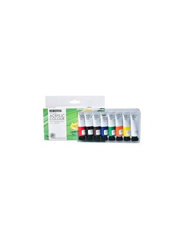 Acrylic  color set of 8x22ml-normal color