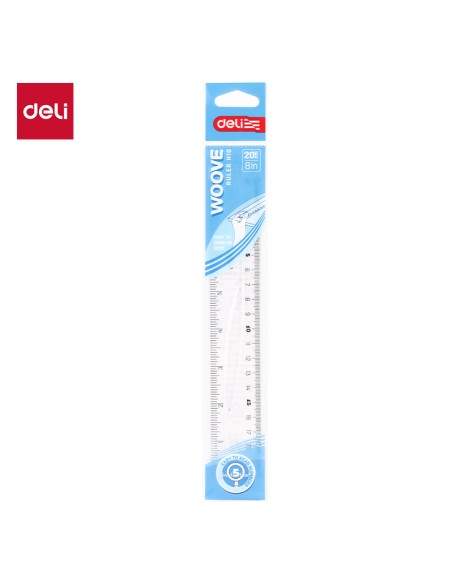 Joonlaud DELI Woove 20cm, läbipaistev