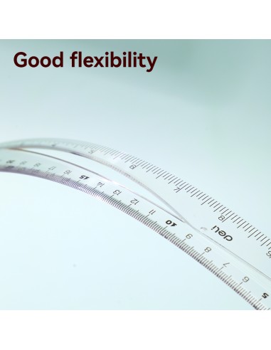 Ruler 20cm TRANSPARENT