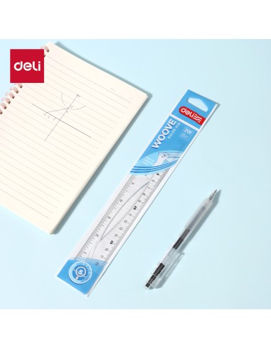 Ruler 20cm TRANSPARENT