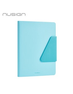 Märkmik Nusign A5/120L, PU-kaaned, joon/ruut sinine
