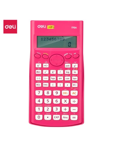 Scientific Calculator Deli 240F-two line display-10+2 digits Deli