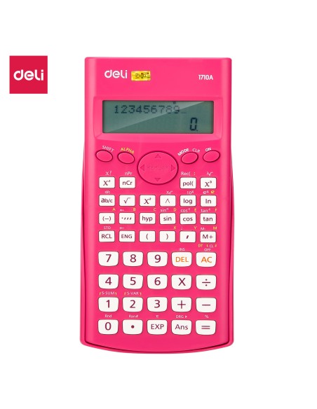 Scientific Calculator Deli 240F-two line display-10+2 digits Deli