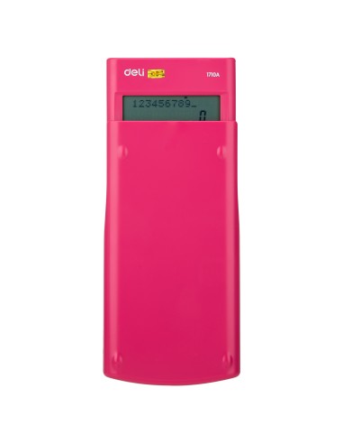 Koolikalkulaator DELI 240F roosa