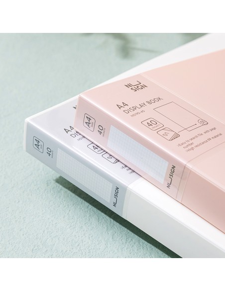 Nusign Display book A4-40P White