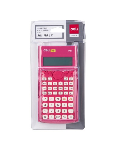 Scientific Calculator Deli 240F-two line display-10+2 digits Deli