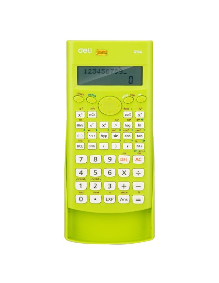 Scientific Calculator Deli 240F-two line display-10+2 digits Deli