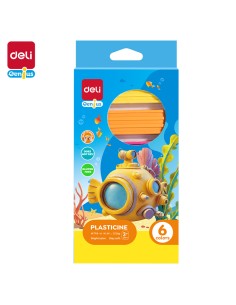 Plasticine 6 colors 6 COLORS