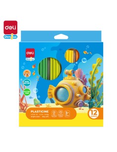 Plasticine 12 colors 12 COLORS