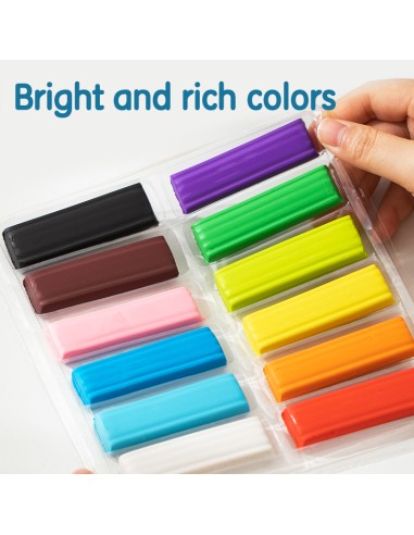 Plasticine 12 colors 12 COLORS