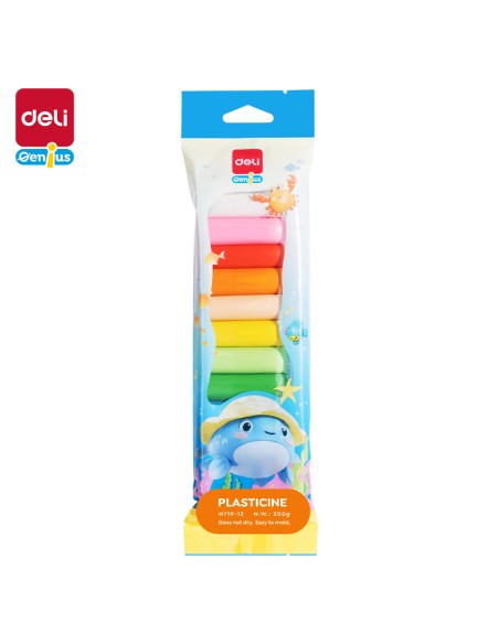 Plasticine 12 colors 12 COLORS