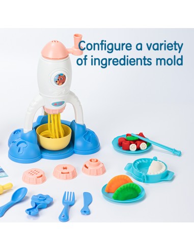 Modelleerimismass DELI Nuudlid 6-värvi komplekt