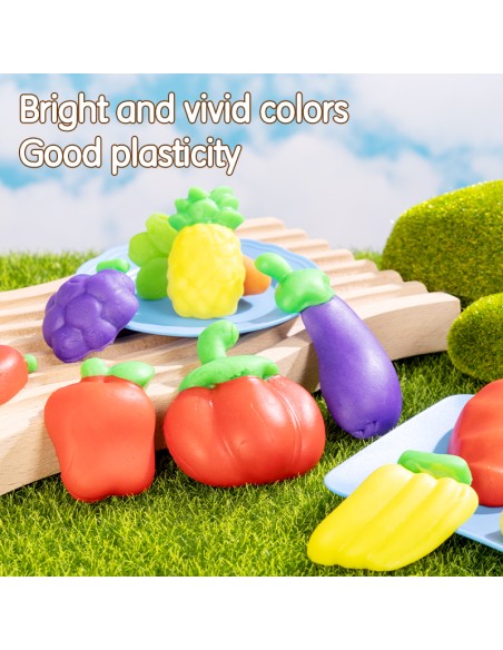 Dough Set 6 colors 6 COLORS