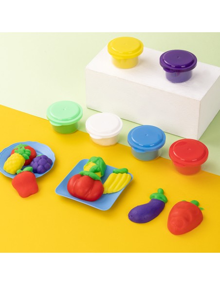 Dough Set 6 colors 6 COLORS