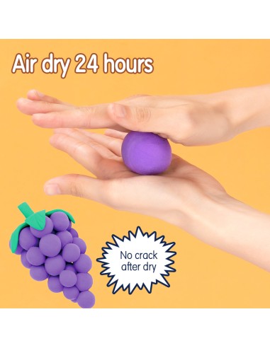 soft clay 12 colors ASST.