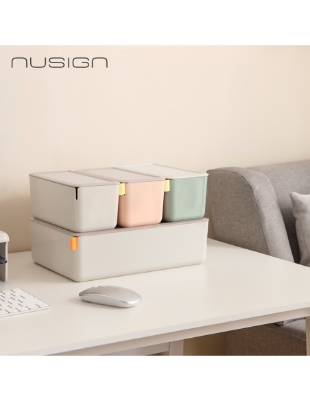 Nusign Desktop Storage 212*105*93.5mm Pink