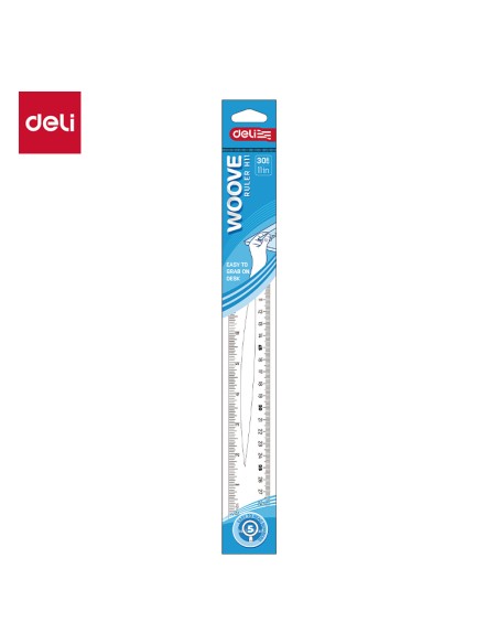 Ruler 30cm TRANSPARENT