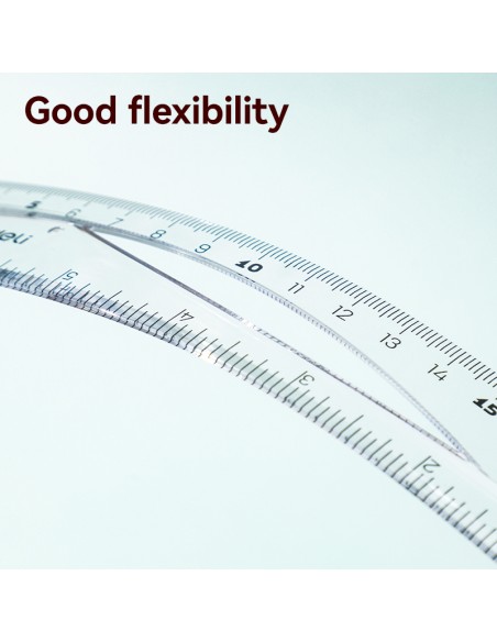 Ruler 30cm TRANSPARENT