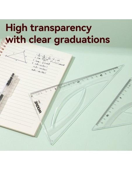 Set Square 60° TRANSPARENT