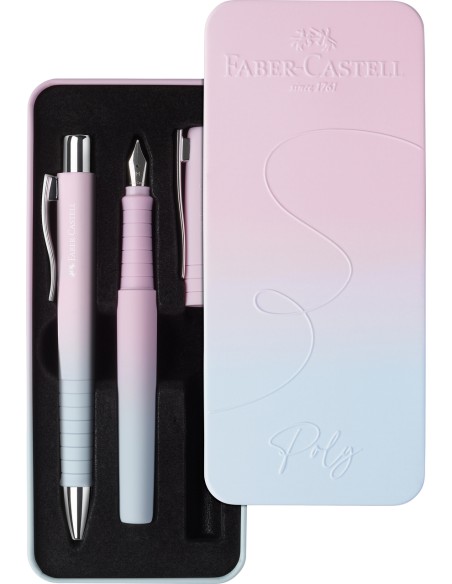 Set Poly Ball Pen blushing sky FP+BP