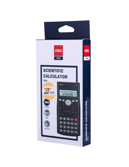Koolikalkulaator DELI 240F tumesinine