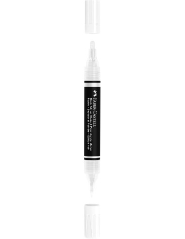 Akrüülmarker Faber-Castell Black Edition valge