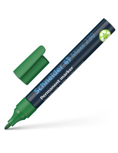 Permanent Marker Schneider 230, bullet tip, green