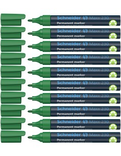 Permanentne marker Schneider 230 1-3mm ümar ots, roheline 2