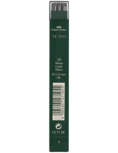 Faber-Castell TK 9071 lead, 6B, Ø 3.15 mm (10 pcs)
