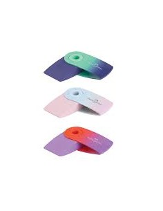 Kustukumm Faber-Castell Sleeve Mini Flow erivärvid