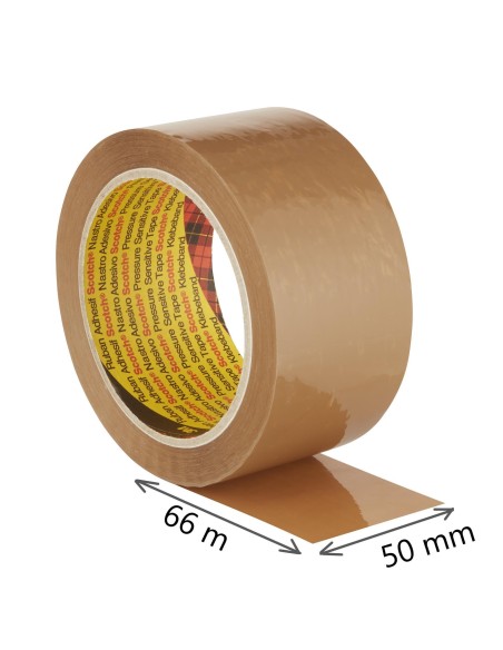 Packaging tape 3M Scotch 371 309 50mmx66m brown 36pcs/carton (P)