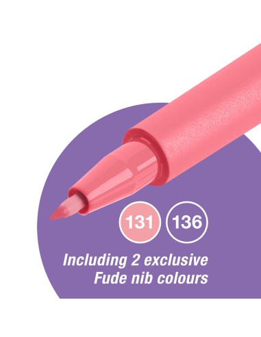 Tindipliiatsid Faber-Castell Pitt Artist Pen Tokyo, 12tk/pk