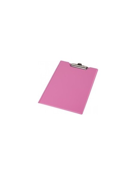 Clipboard with cover Ecoplimer Panta Plast A4 pink