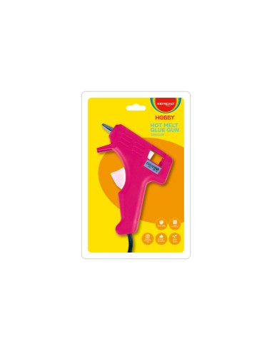 Hot melt glue gun, 20W/120V, double shell packing