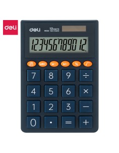 Taskukalkulaator DELI M130 12-numbrit, sinine