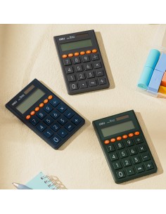 Taskukalkulaator DELI M130 12-numbrit, sinine 2